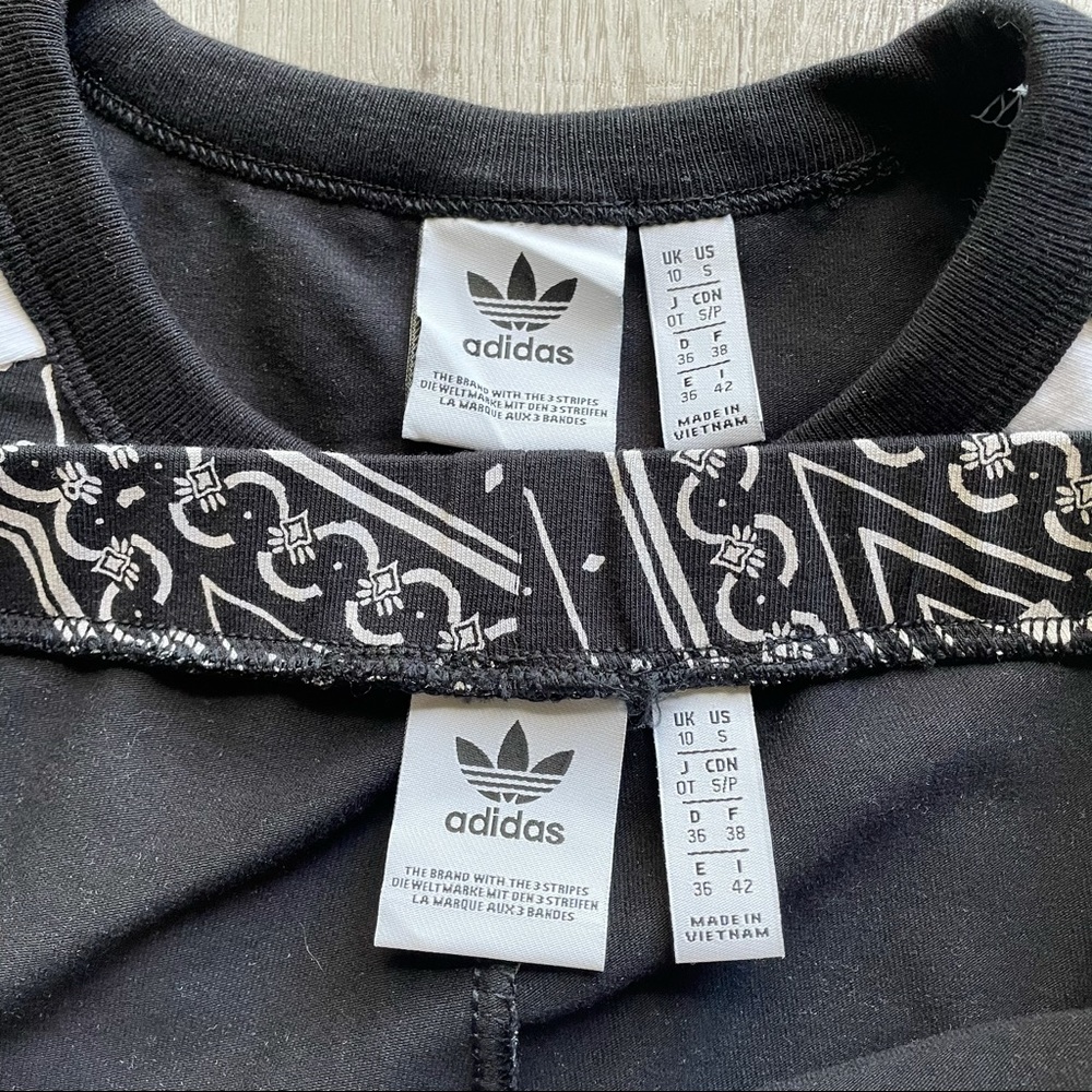 Adidas Originals Black White Preta Set - Picture 7 of 7